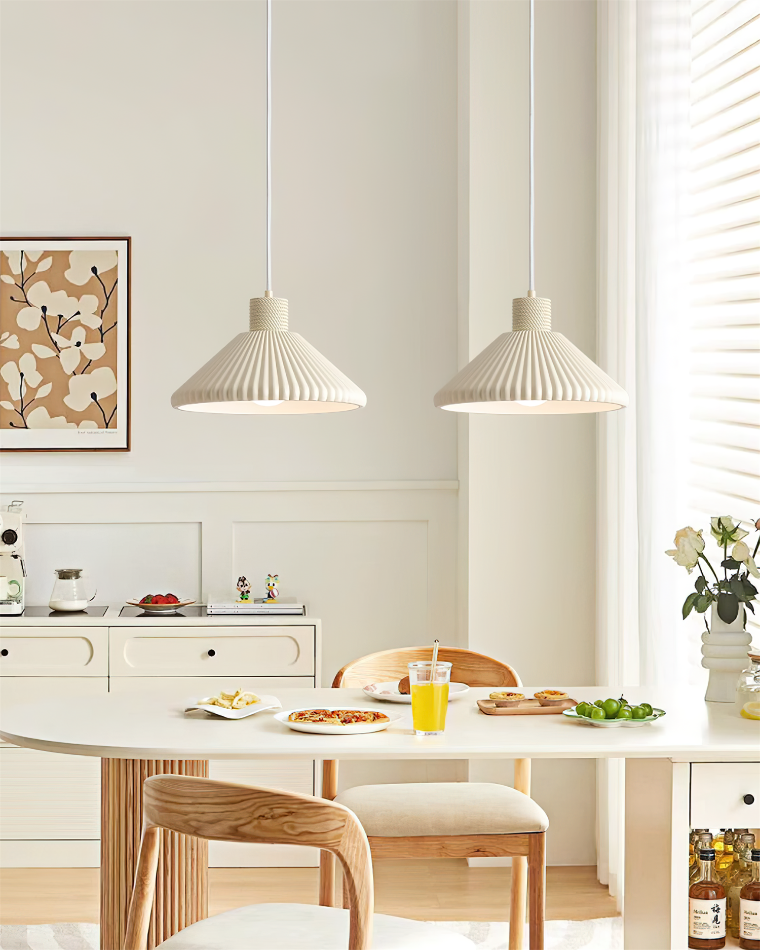 Modern Pendant Light Minimalist Ceiling Hanging Lamp for Kitchen
