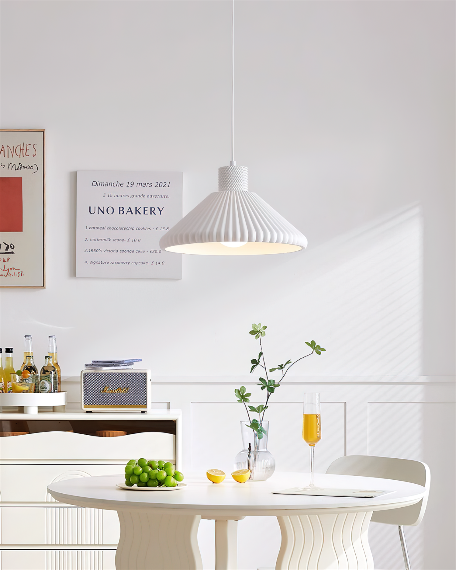 Modern Pendant Light Minimalist Ceiling Hanging Lamp for Kitchen