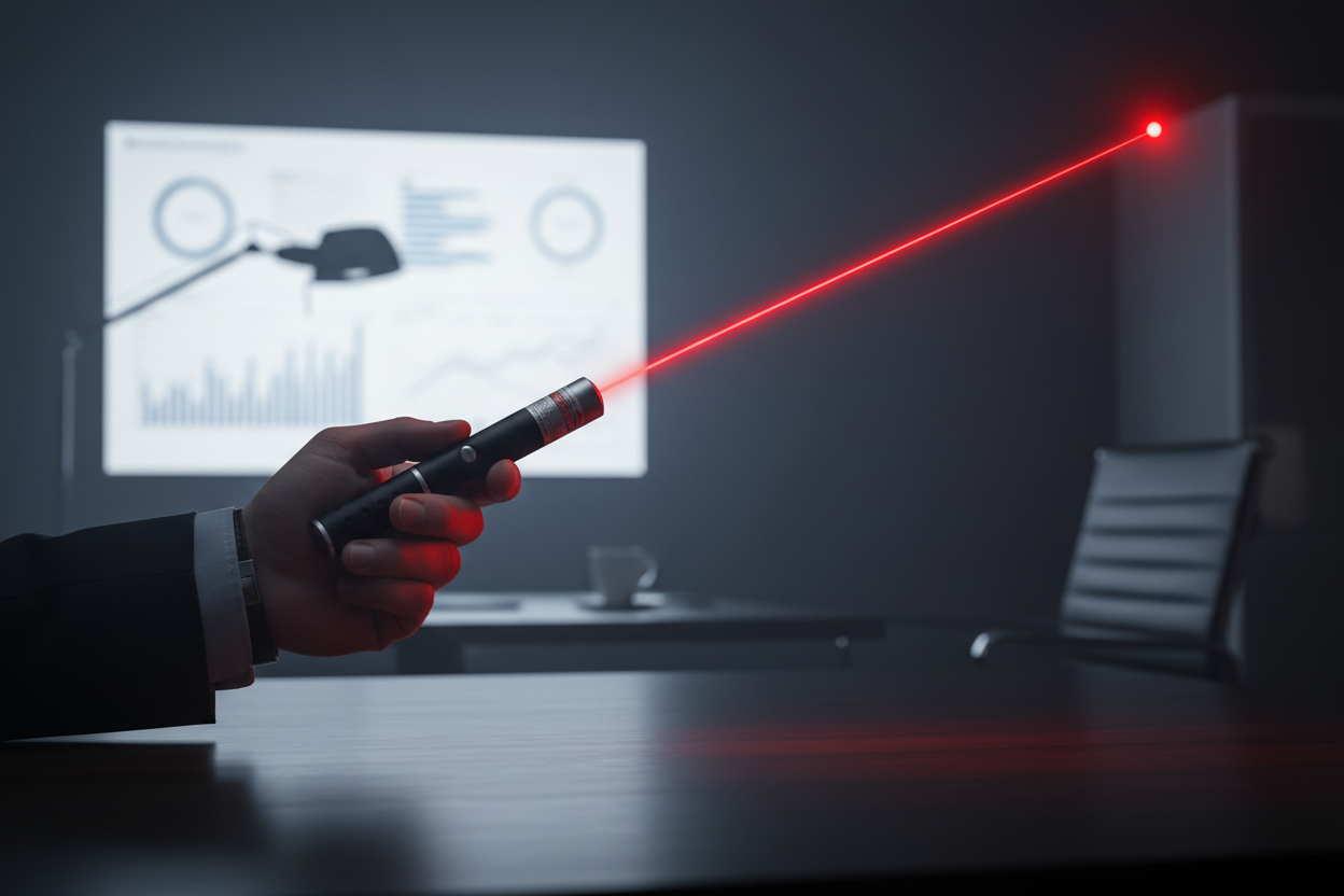 Multi Color Laser Pointer USB Rechargeable Adjustable Focus Beam