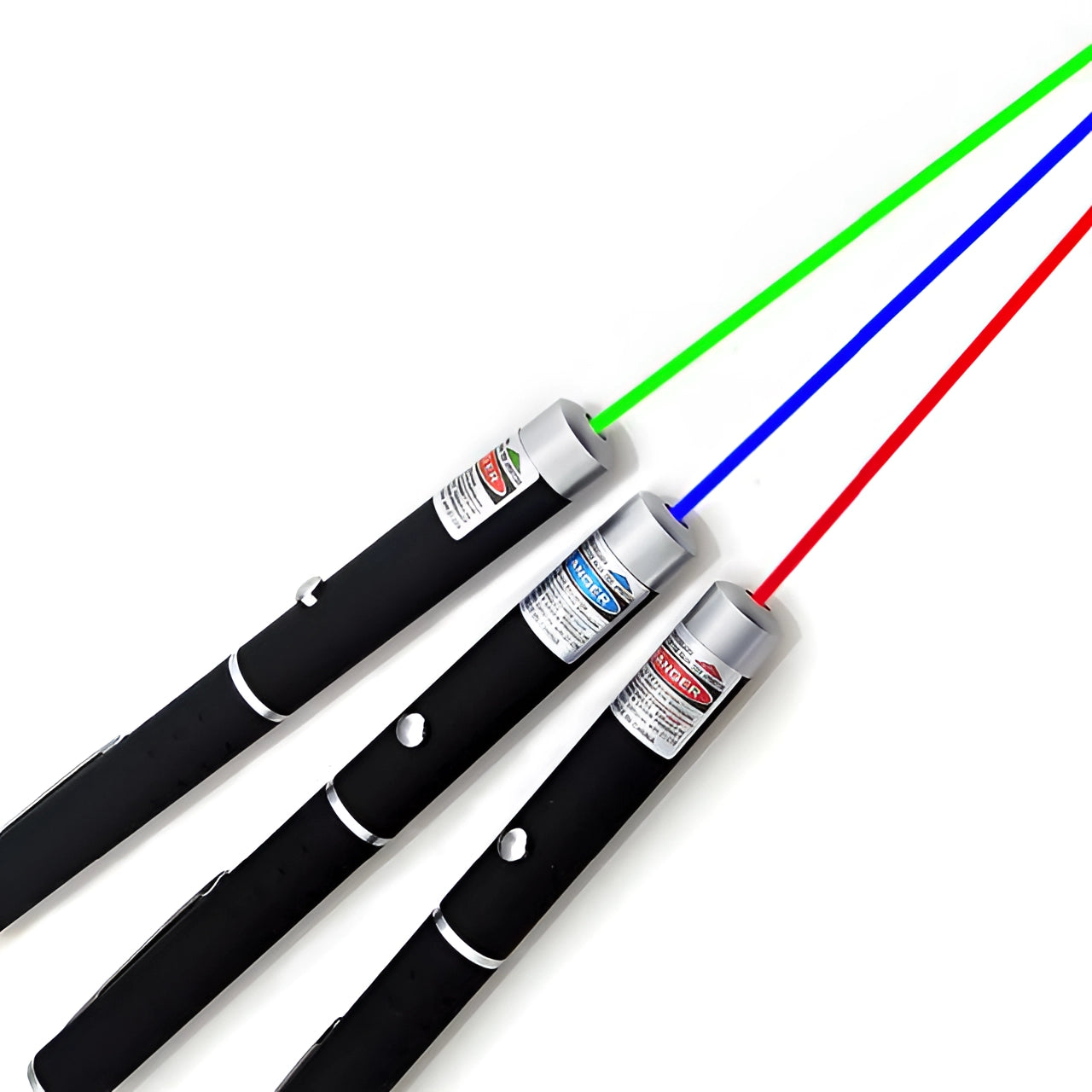 Multi Color Laser Pointer USB Rechargeable Adjustable Focus Beam