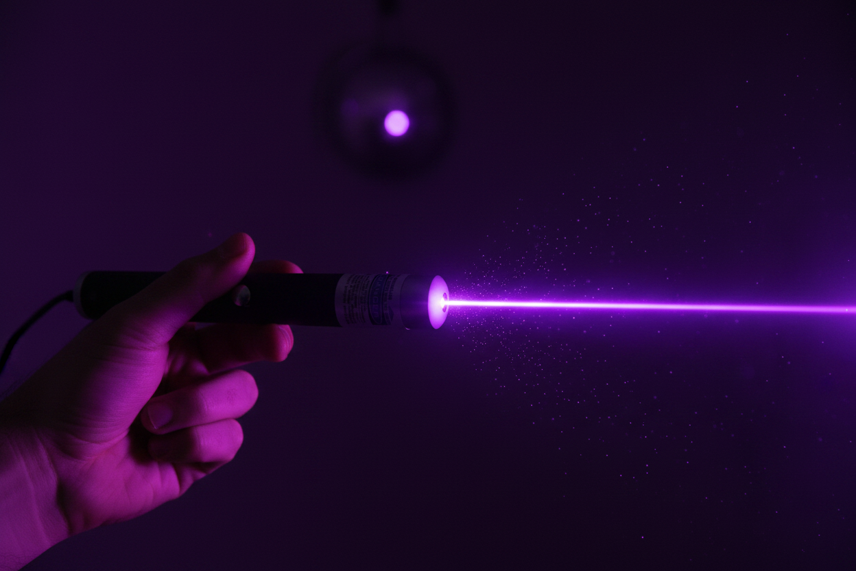 Multi Color Laser Pointer USB Rechargeable Adjustable Focus Beam