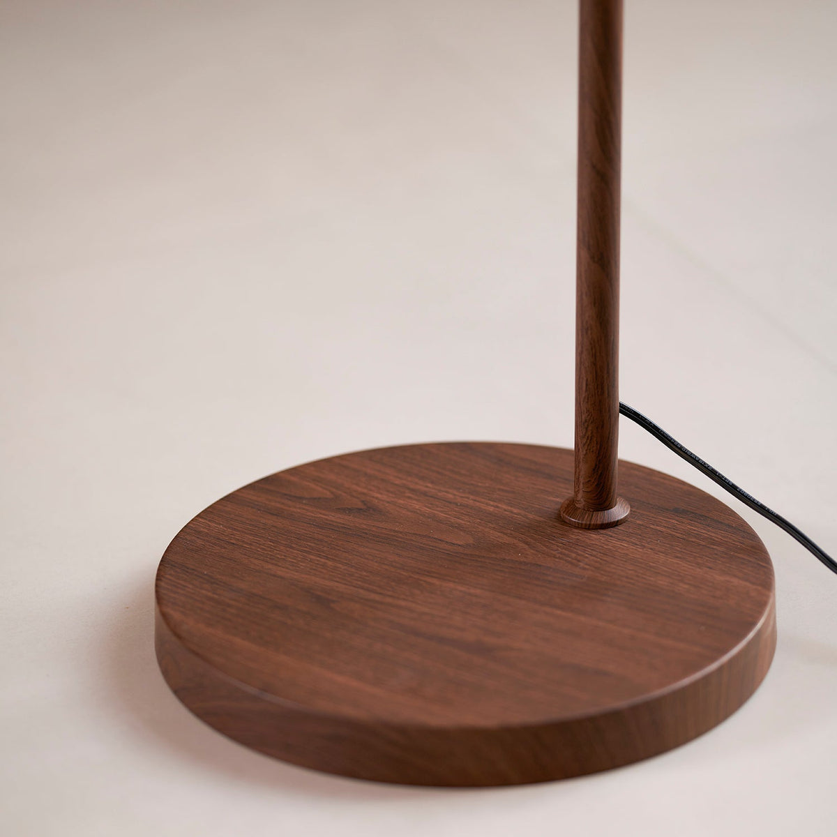 Arcova | Arc Floor Lamp with Amber Dome Shade | Adjustable Height Lamp for Reading Nooks