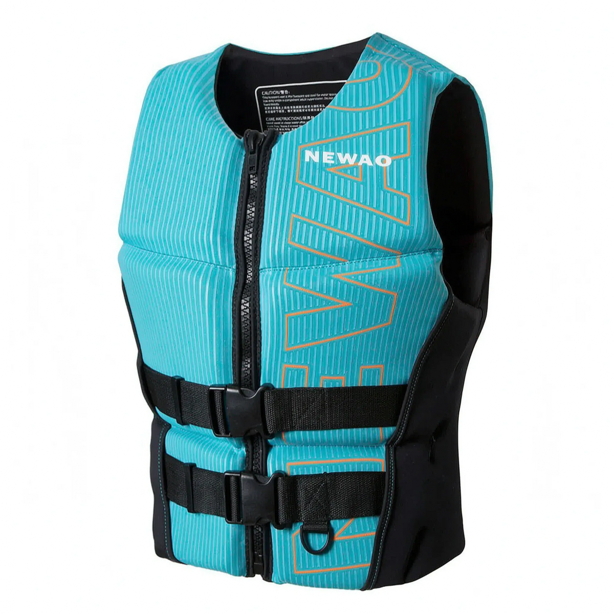 Zip-Front Buoyancy Aid Vest with Segmented Foam | Watersports Flotation Vest