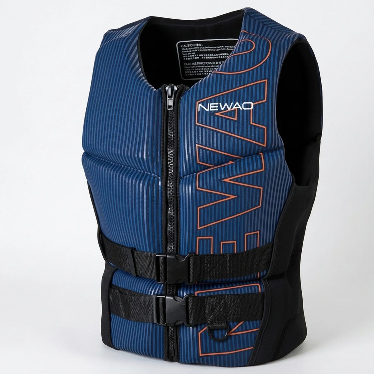 Zip-Front Buoyancy Aid Vest with Segmented Foam | Watersports Flotation Vest