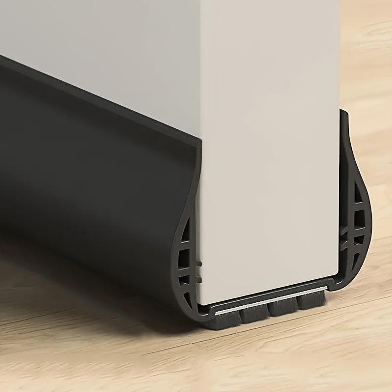 Draftbar | Adjustable Door Draft Stopper with Foam Core - Tool-Free Insulation for Doors