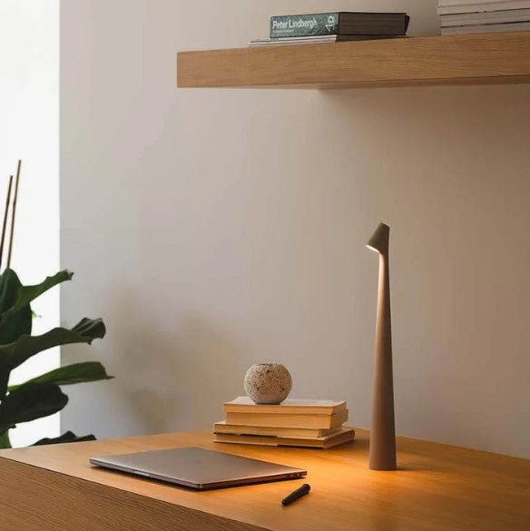 Rechargeable LED Table Lamp Portable Dimmable Aluminum Desk Lamp