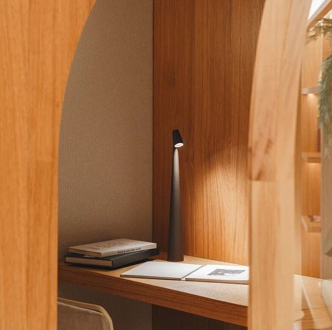 Rechargeable LED Table Lamp Portable Dimmable Aluminum Desk Lamp