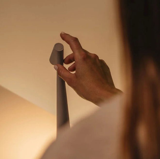 Rechargeable LED Table Lamp Portable Dimmable Aluminum Desk Lamp