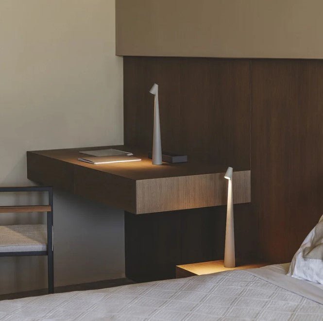 Rechargeable LED Table Lamp Portable Dimmable Aluminum Desk Lamp