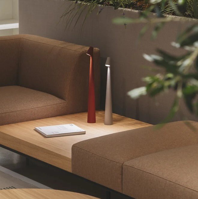 Rechargeable LED Table Lamp Portable Dimmable Aluminum Desk Lamp