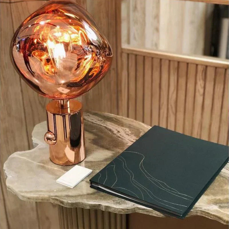Modern Melt Design Table Lamp Ambient Decorative Lighting