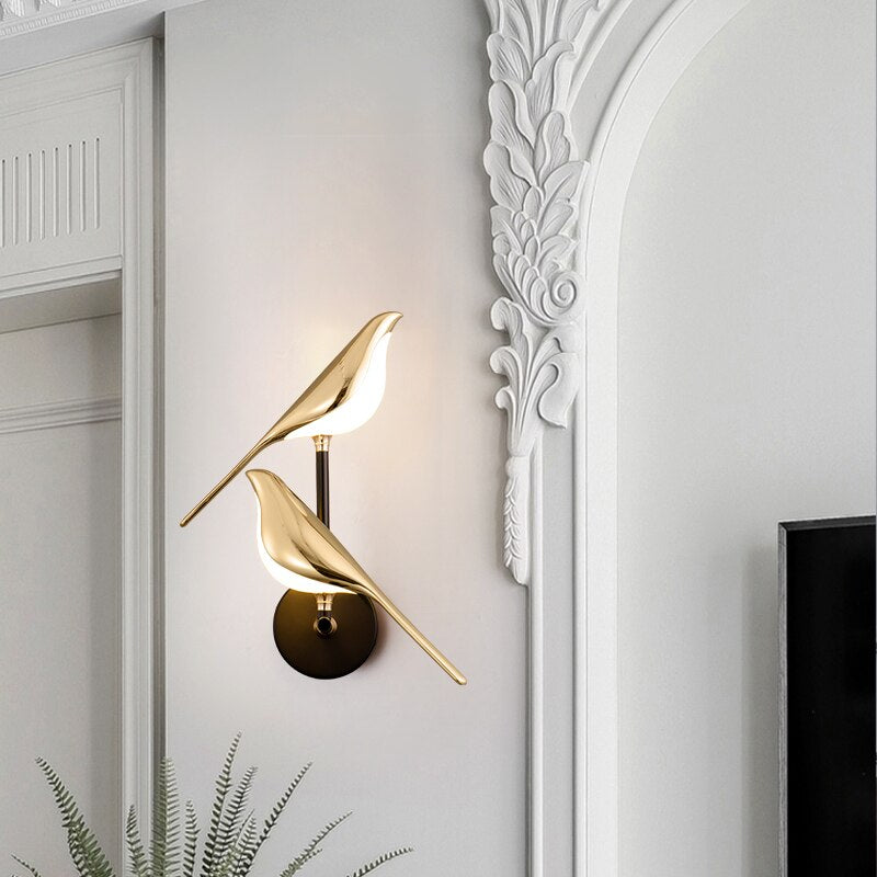 Magnetic LED Wall Light Adjustable Modern Indoor Lamp