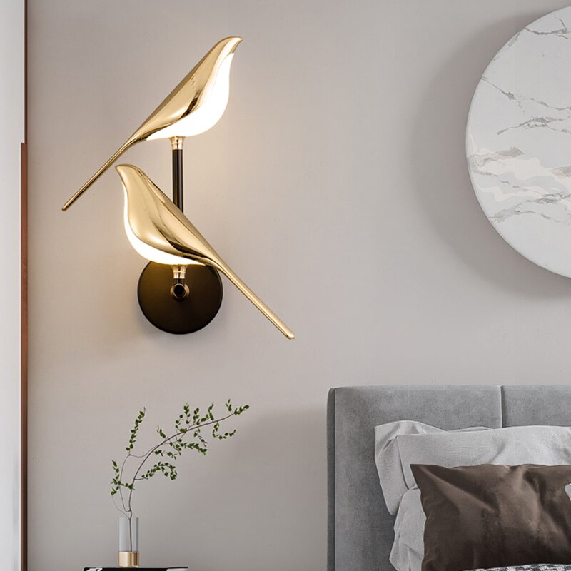 Magnetic LED Wall Light Adjustable Modern Indoor Lamp