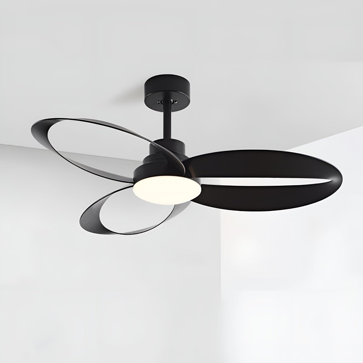 Modern Ceiling Fan Light 6-Speed DC LED 3CCT Remote