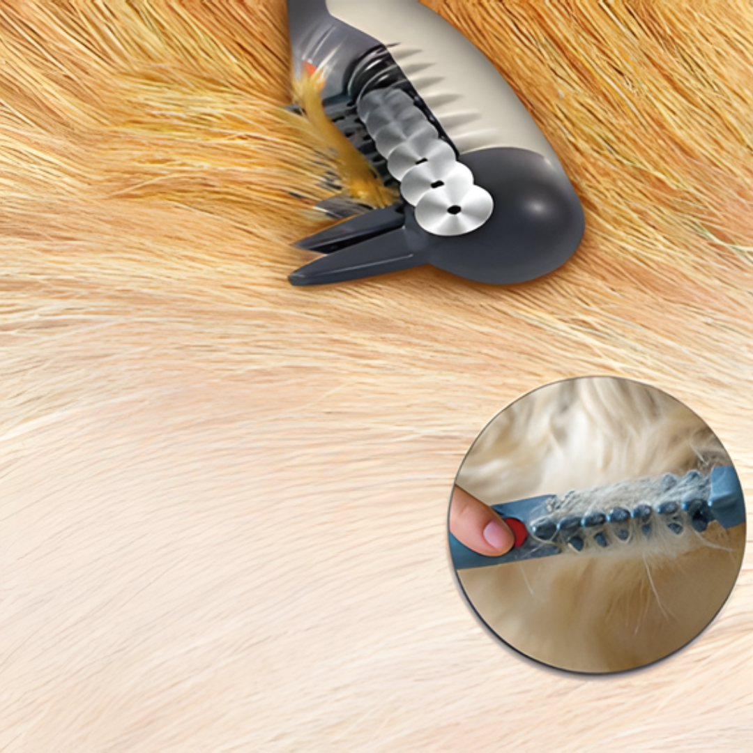 Furella | Pet Fur Trimmer and Detangling Tool for Cats and Dogs | Gentle Grooming at Home