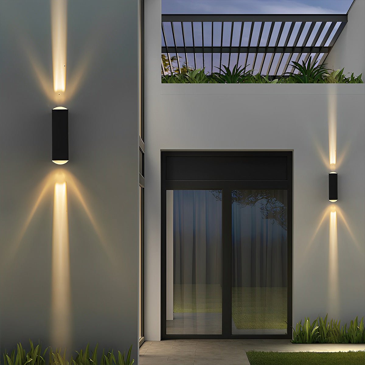 Modern LED Wall Light IP65 Up Down Aluminum Sconce