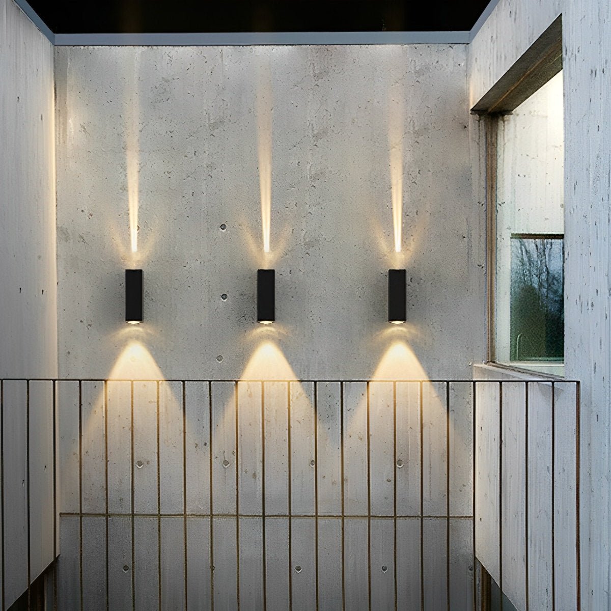 Modern LED Wall Light IP65 Up Down Aluminum Sconce