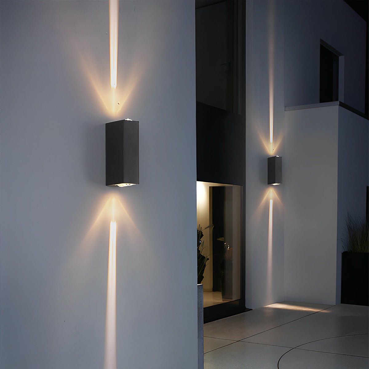 Modern LED Wall Light IP65 Up Down Aluminum Sconce