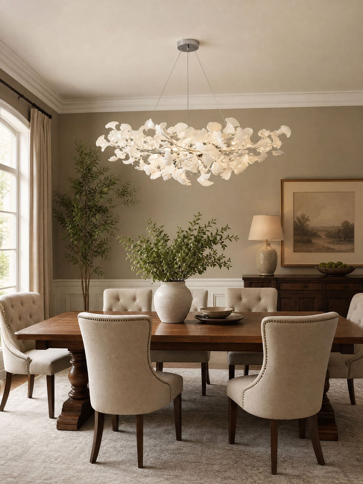 Smokara Smoked Glass Globe Pendant Lamp: Soft, Warm Light with a Vintage-Meets-Modern Look