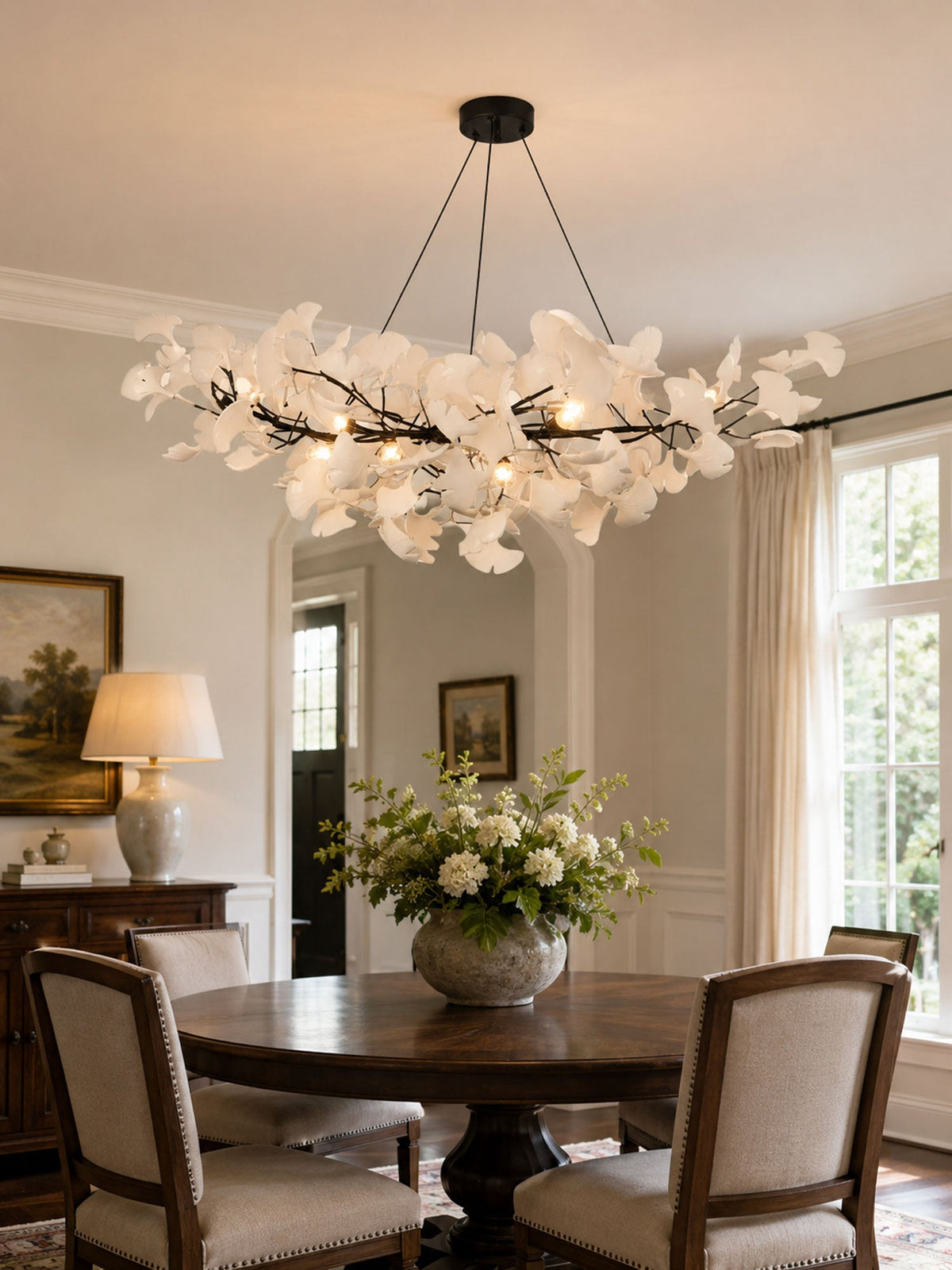 Smokara Smoked Glass Globe Pendant Lamp: Soft, Warm Light with a Vintage-Meets-Modern Look