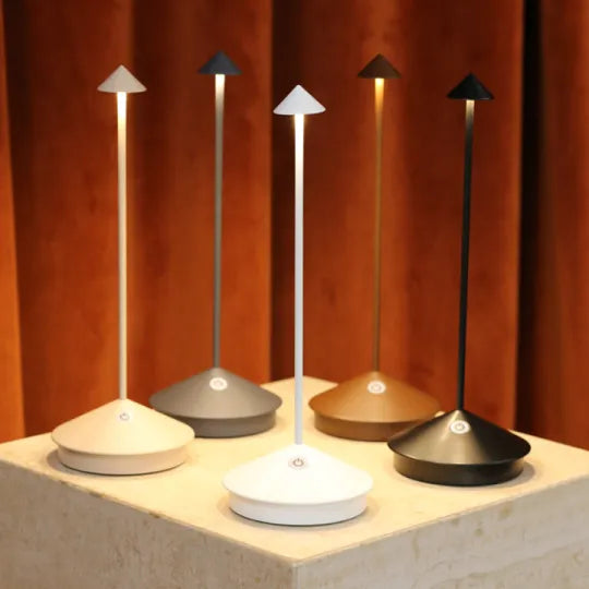 Wireless LED Table Lamp with Touch Dimming | Cordless Light for Any Room