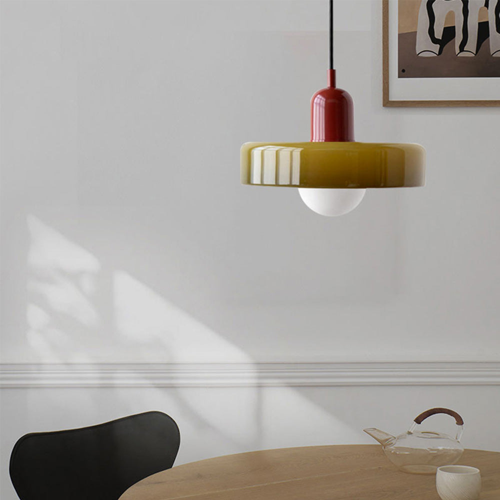 Two Tone Coastal Pendant Light LED Ceiling Hanging Lamp