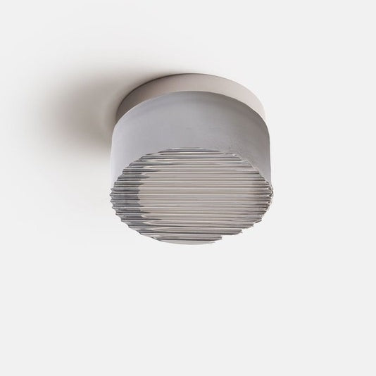 Modern Round LED Wall Light Milk Glass Wall Sconce Lamp