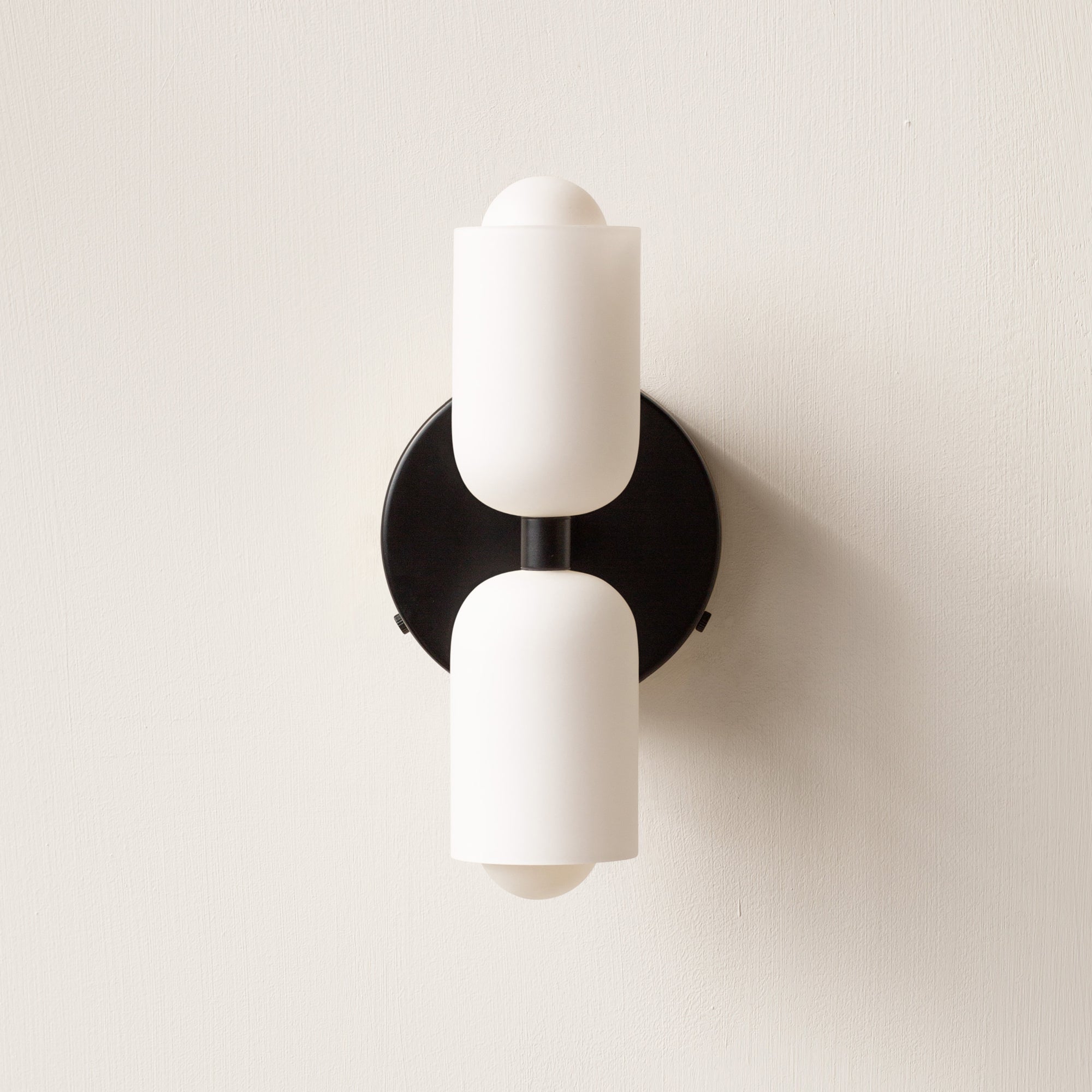 Up Down Wall Light Modern LED Wall Sconce with Acrylic Shades