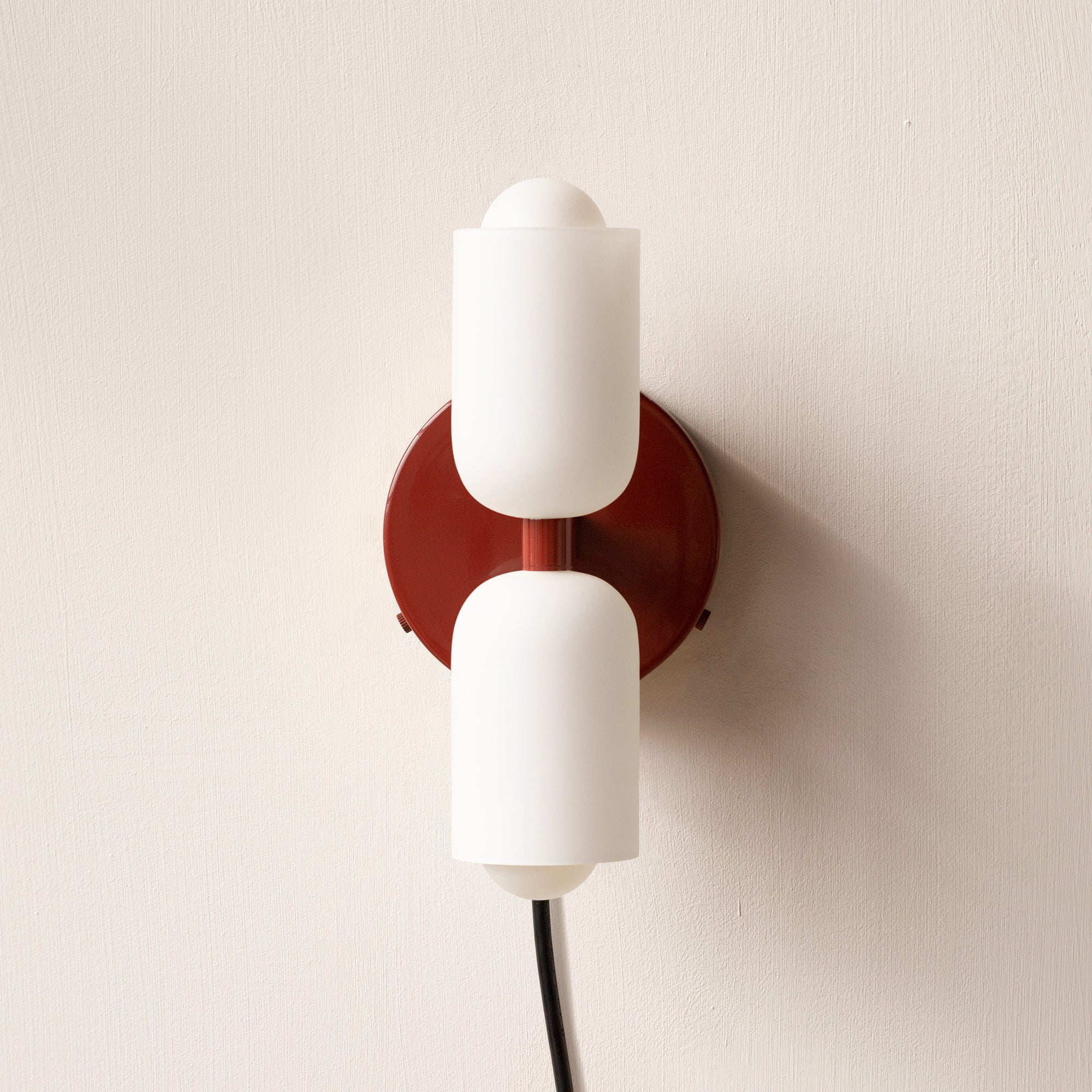 Up Down Wall Light Modern LED Wall Sconce with Acrylic Shades