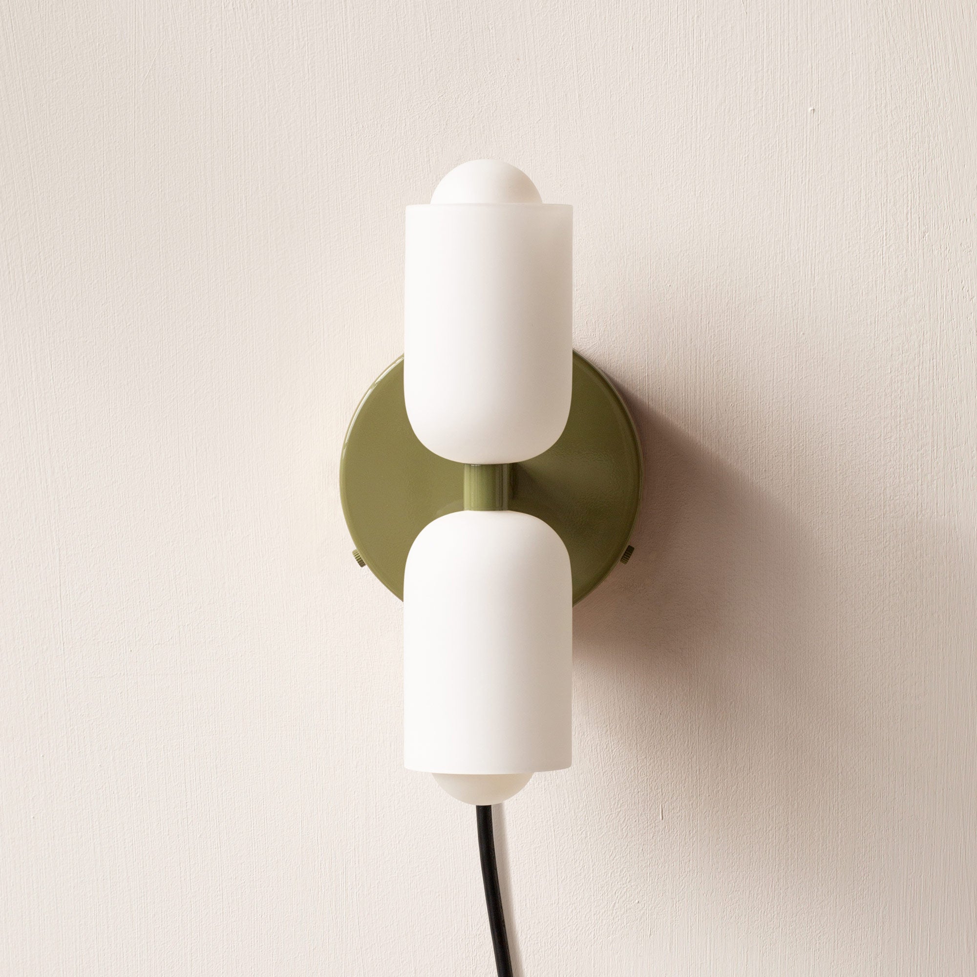 Up Down Wall Light Modern LED Wall Sconce with Acrylic Shades