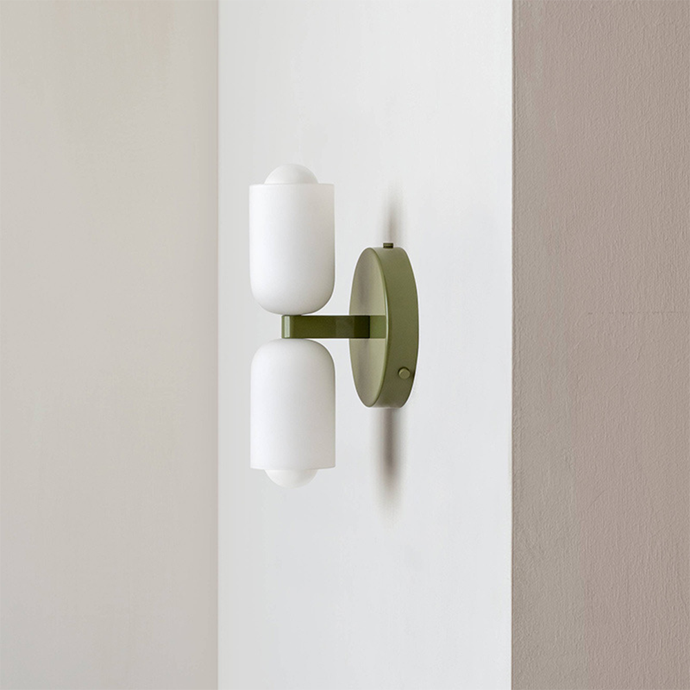 Up Down Wall Light Modern LED Wall Sconce with Acrylic Shades