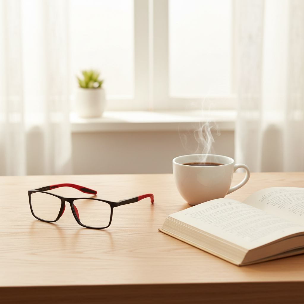 Multifocal Reading Glasses Unisex Progressive Near and Far Vision Eyewear