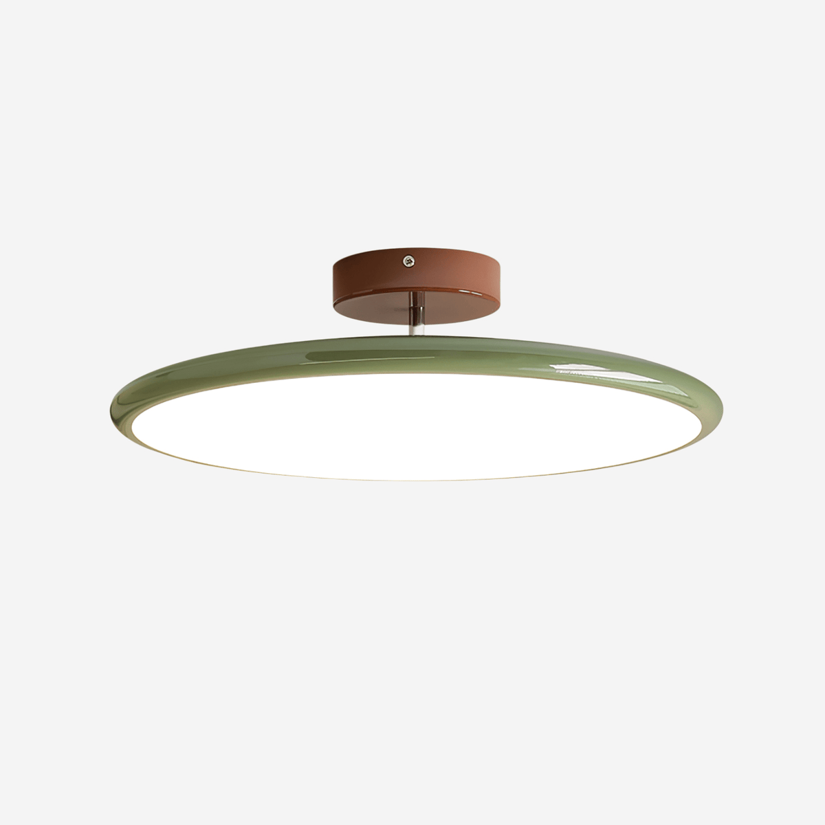 Auroradrift | Modern LED Ceiling Lamp with 270° Swivel Shade | Light for Sloped Ceilings