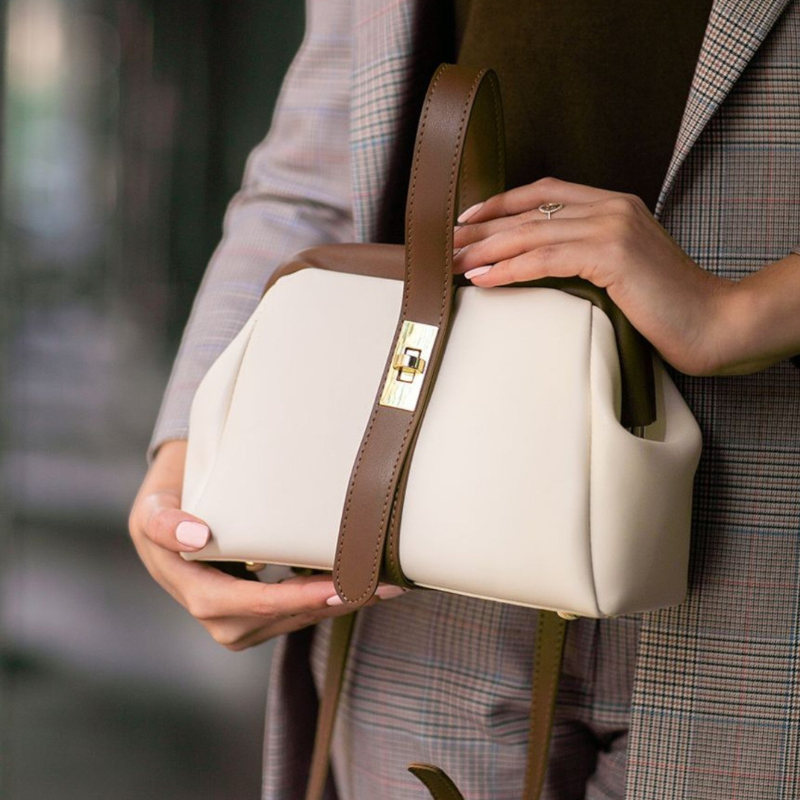 Adjustable Strap Crossbody Bag with Handle Everyday Shoulder Bag