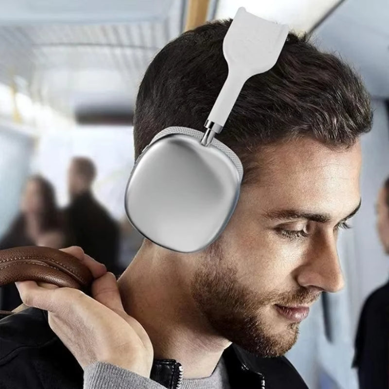 Wireless Noise Cancelling Over Ear Headphones with Microphone