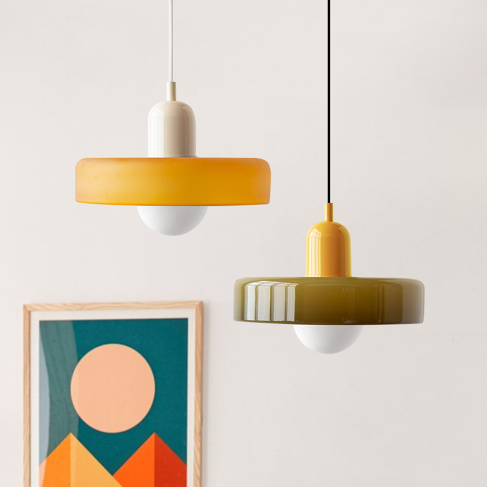 Two Tone Coastal Pendant Light LED Ceiling Hanging Lamp