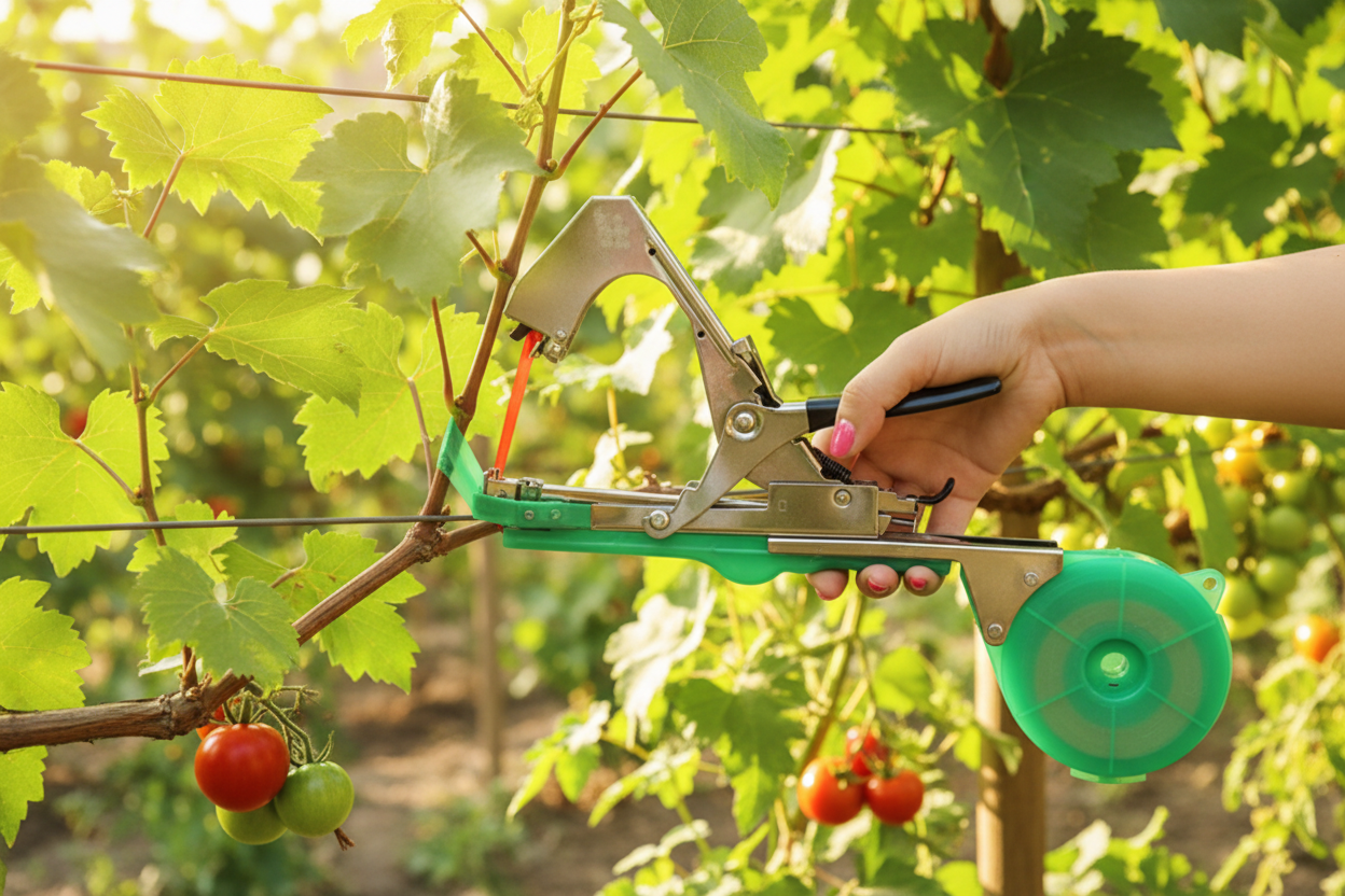 Garden Plant Tying Tool Stem Support Tie Machine for Plants