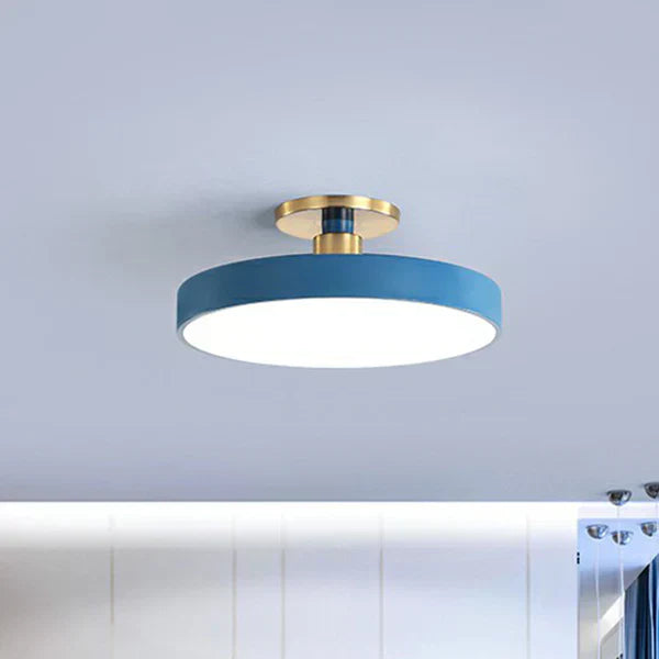 Minimalist Round LED Ceiling Light Nordic Flush Mount Lamp