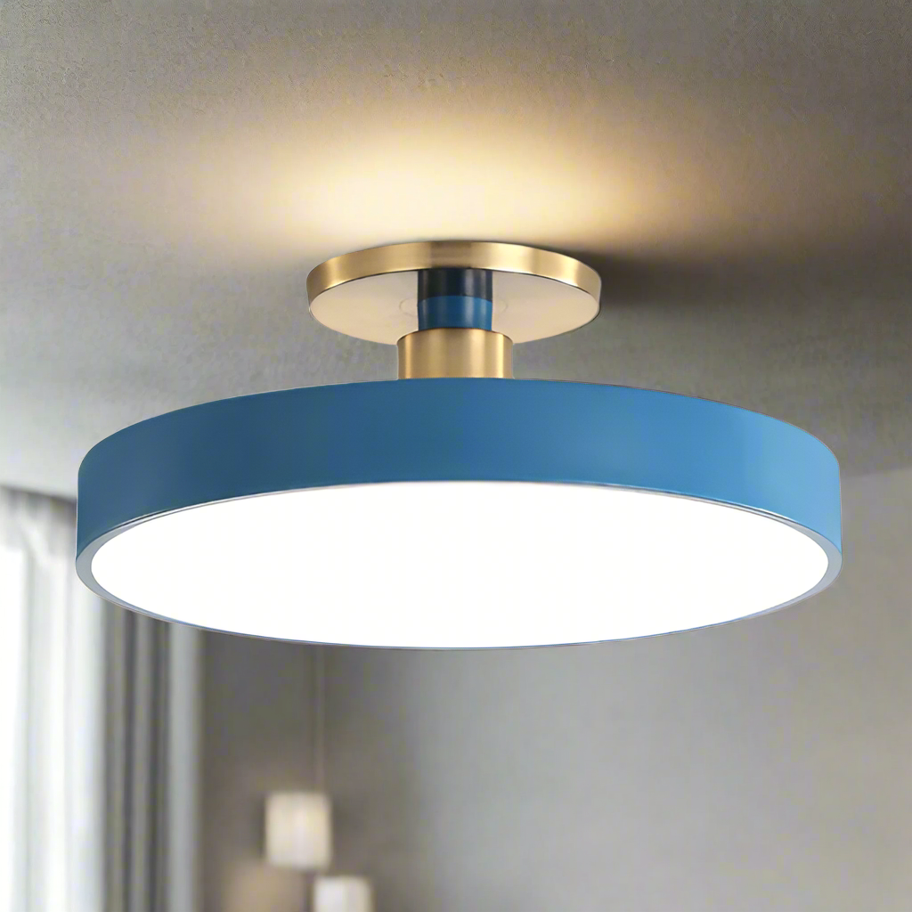 Minimalist Round LED Ceiling Light Nordic Flush Mount Lamp