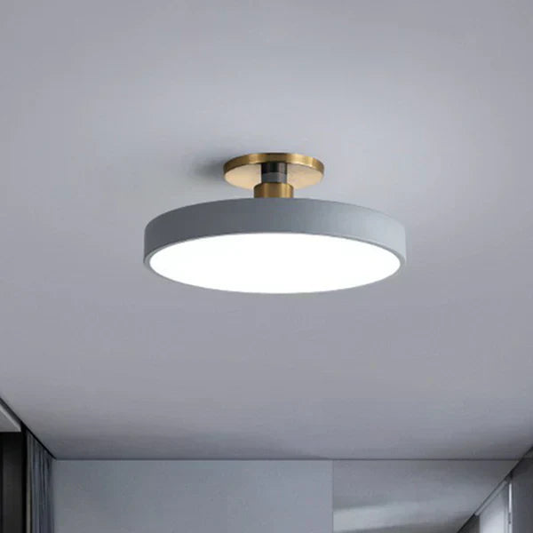Minimalist Round LED Ceiling Light Nordic Flush Mount Lamp