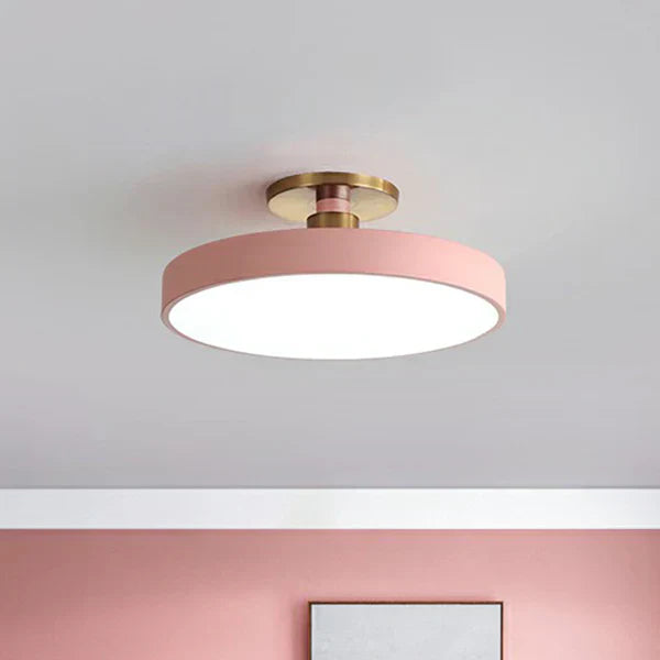 Minimalist Round LED Ceiling Light Nordic Flush Mount Lamp