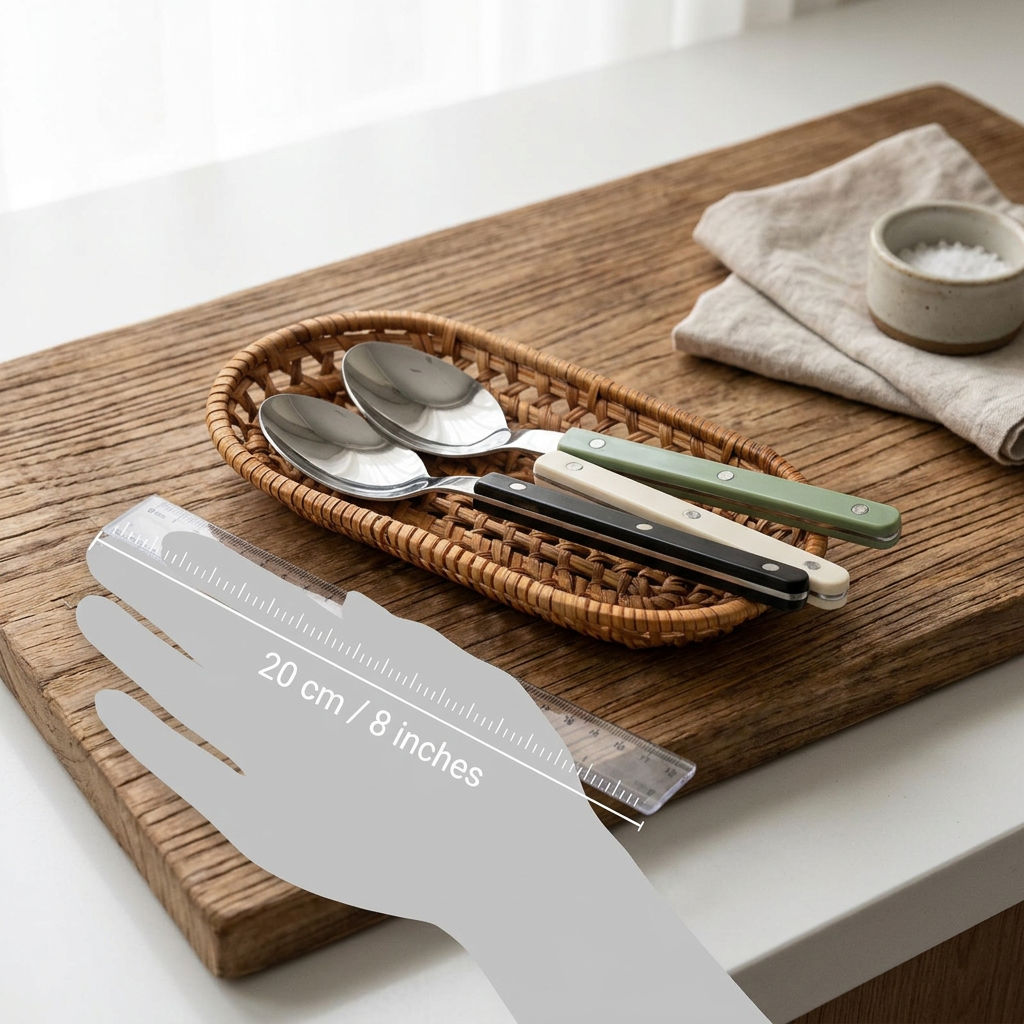 24-Piece Stainless Steel Cutlery Set with Engraved Design | Bistro Flatware