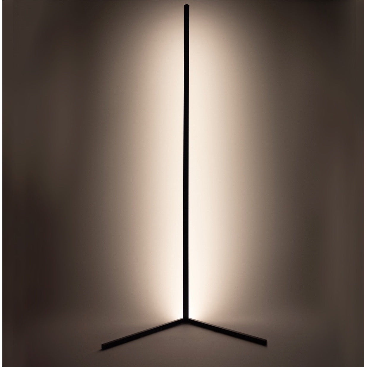 LED Corner Floor Lamp RGB Dimmable Modern Standing Lamp with Remote