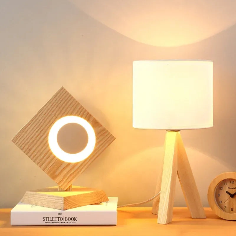 Modern Table Lamp Soft Ambient Light Decorative Bedside Lamp