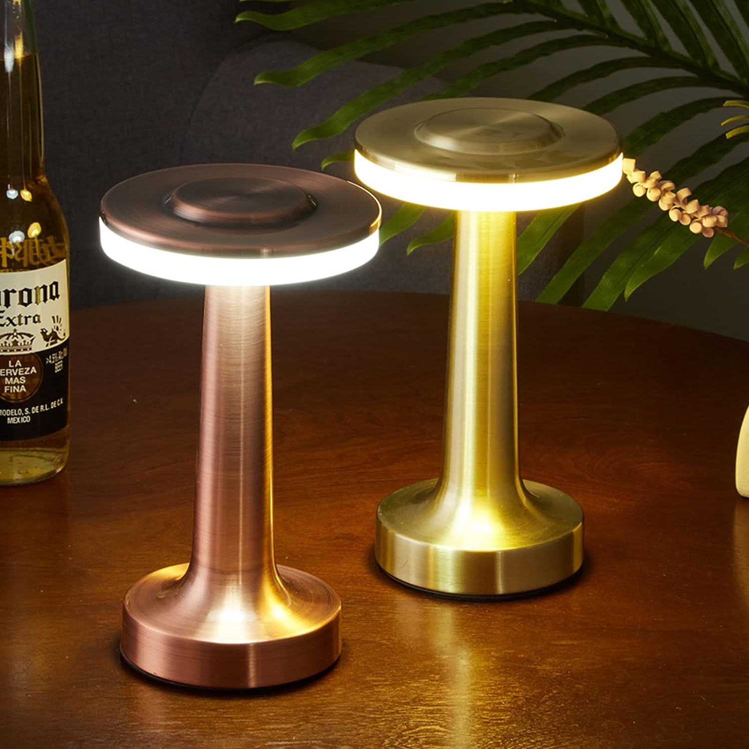 Rechargeable LED Bar Table Lamp Touch Dimmable Cordless Desk Light