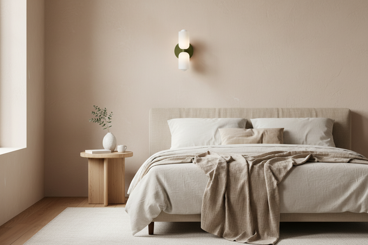 Up Down Wall Light Modern LED Wall Sconce with Acrylic Shades