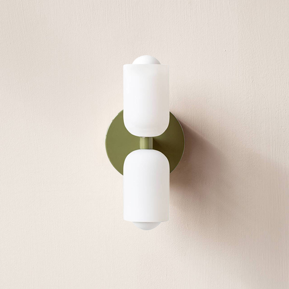 Up Down Wall Light Modern LED Wall Sconce with Acrylic Shades