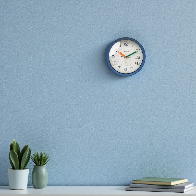 Nordic Minimalist Wall Clock Round Clear Number Design
