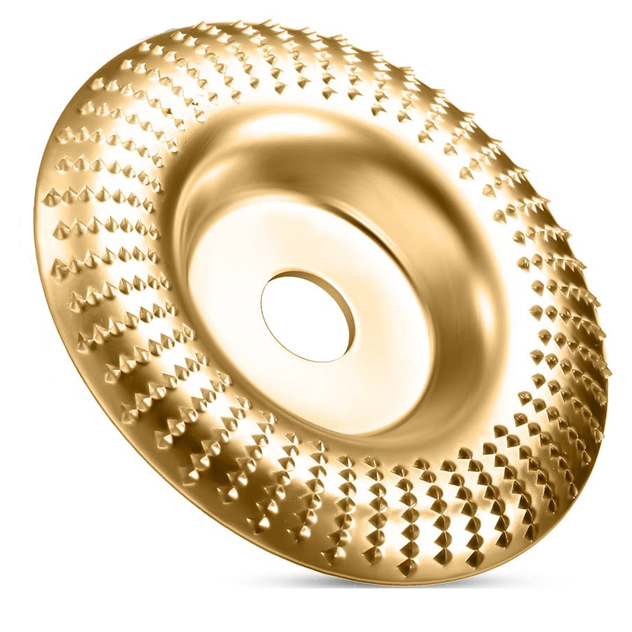 Carvexa | Tungsten Carbide Wood Carving Discs with 3 Shapes | Angle Grinder Kit for Wood