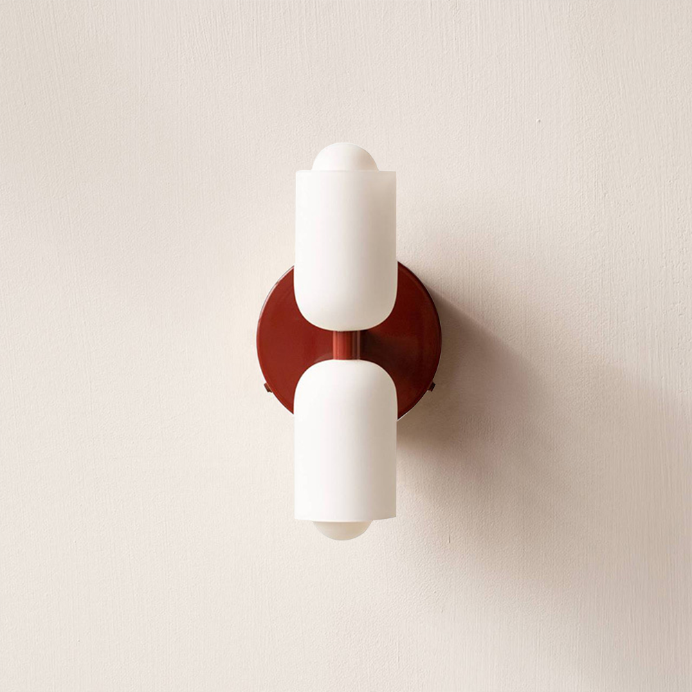 Up Down Wall Light Modern LED Wall Sconce with Acrylic Shades